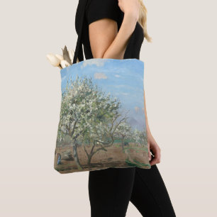 Obstgarten in der Blüte, Louveciennes Frankreich Tasche