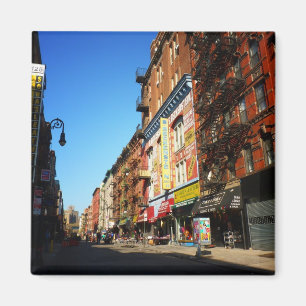 Obstgarten-Straße, untere Ostseite, NYC Magnet