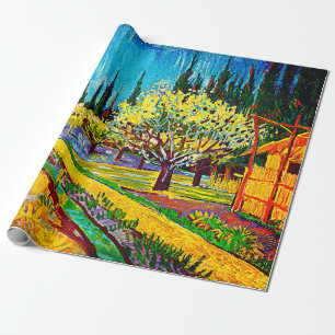Obstgarten, von den Zypressen Vincent Van Gogh beg Geschenkpapier