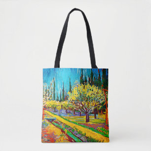 Obstgarten, von den Zypressen Vincent Van Gogh beg Tasche