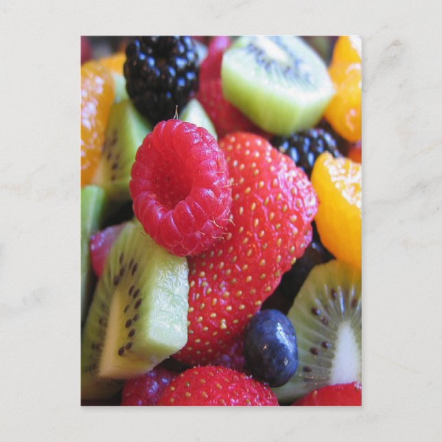 OBSTGEMÜSE POSTKARTE (Vorderseite)