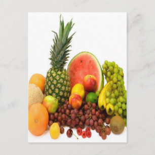 OBSTGEMÜSE POSTKARTE