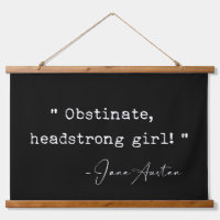 Obstiniertes Headstrong Girl Jane Austen