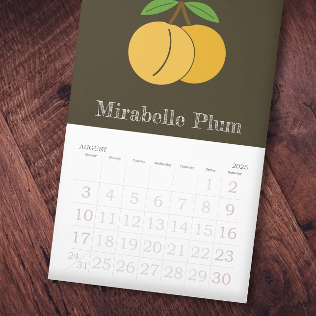 Obstkalender Kalender (Fruits Calendar)