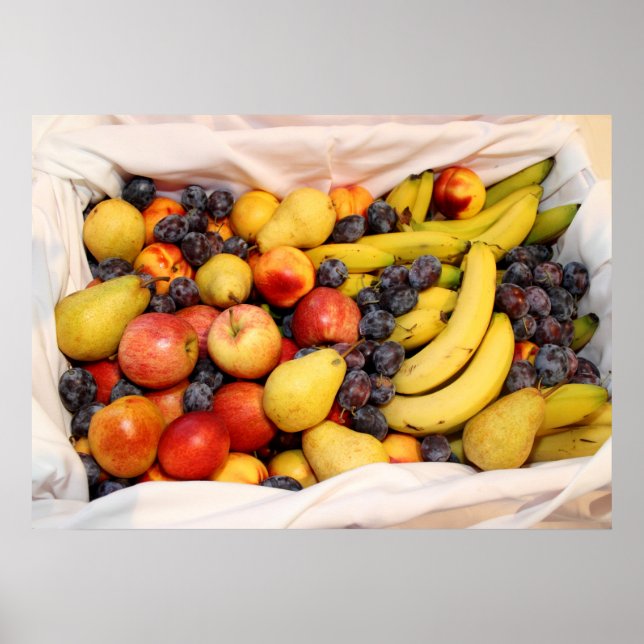 Obstkorb Poster (Vorne)
