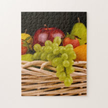 Obstkorb-Puzzlespiel