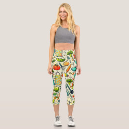 Obstküche. Capri Leggings
