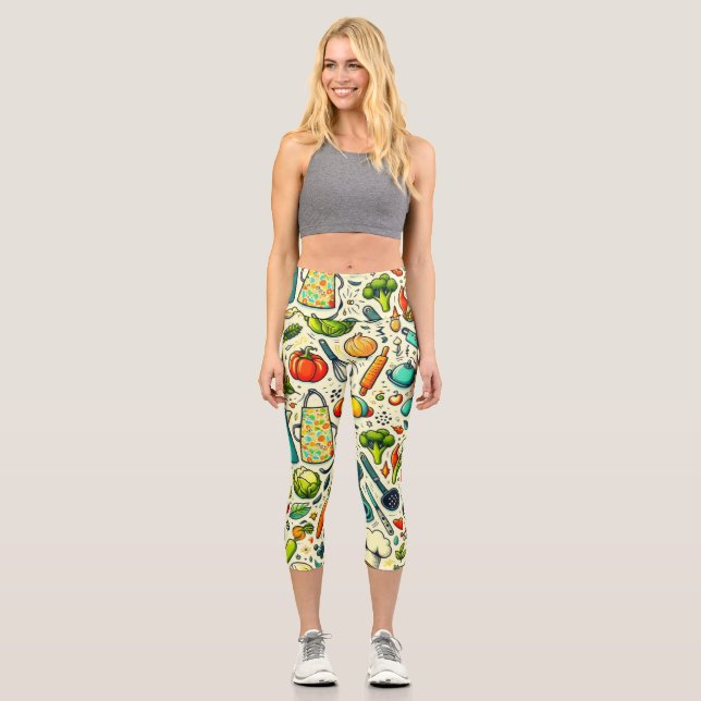 Obstküche. Capri Leggings (Vorderseite)