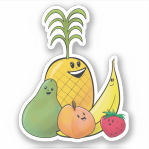 Obstpals Aufkleber