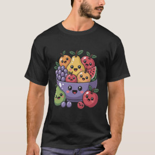 Obstsalat Food Lover Vegan Foodie Obst Vegetari T-Shirt