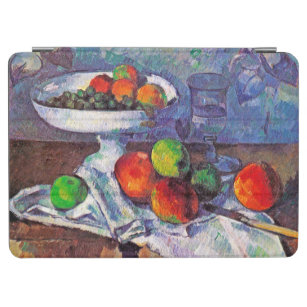 Obstschale, Glas und Äpfel, Cezanne iPad Air Hülle