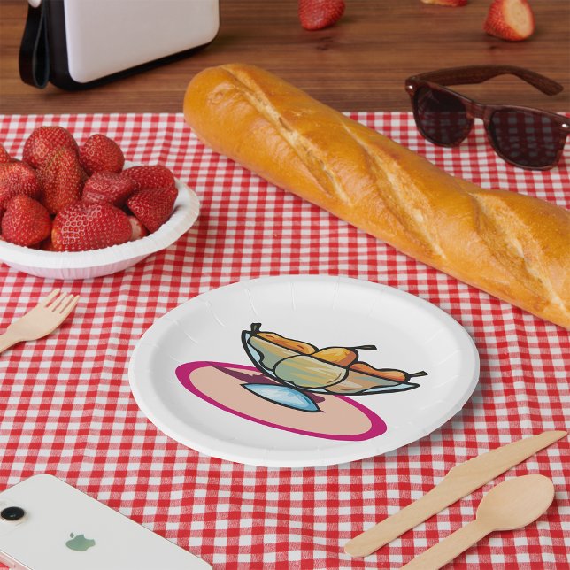 Obstschale Pappteller (Von Creator hochgeladen)