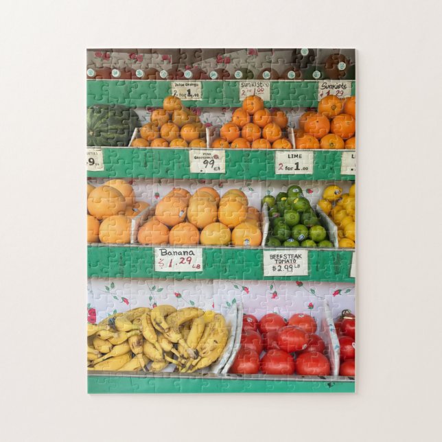 Obststand, Columbus Avenue, New York City, NYC (Vertikal)