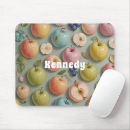 Obstwein: Pastelfrucht Mousepad