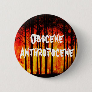 Obszöner Anthropozän Klimawandel Button
