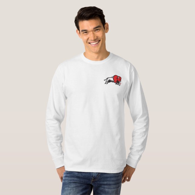 Obtenez à votre EDDIE le T-shirt de BISON d'EDUKAN (Devant entier)