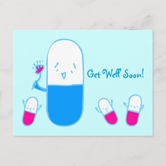 Obtenez Bien Bientôt Doodart Carte postale