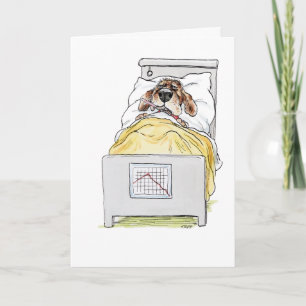 Obtenez Bien Bientôt Sick Chien Carte de voeux