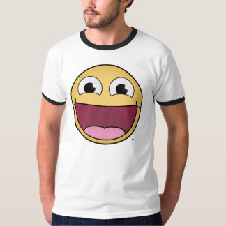 Obtenez heureux ! T-shirt de la sonnerie des