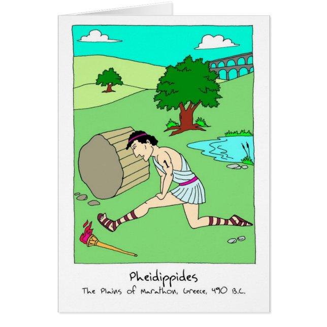 Obtenez la carte bonne pour le coureur - (Devant)