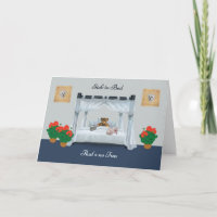 Obtenez la carte de bien pour enfant malade en lit