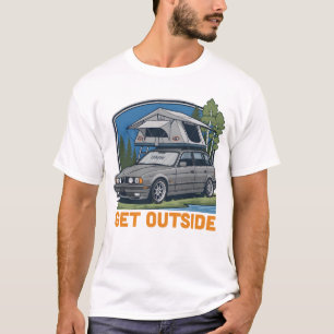Obtenez un T-Shirt BMW E34 Touring extérieur E34