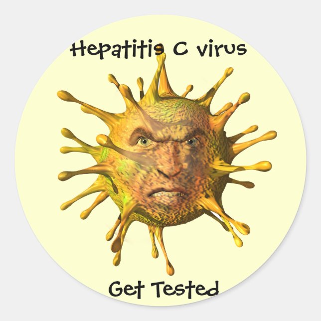 Obtenir des autocollants testés contre le virus de (Devant)