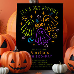 Obtenir Éffrayante Halloween Invitation Anniversai