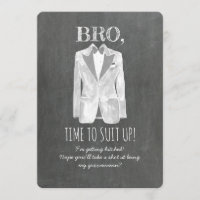 Obtenir Hitched - Costume Up - Drôle Invitation Gr
