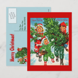 Obtenir La Carte Postale De L'Arbre De Noël