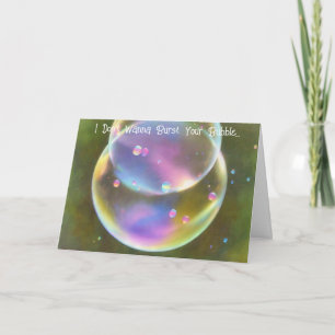 Obtenir la vieille bulle Art amusant Carte d'anniv