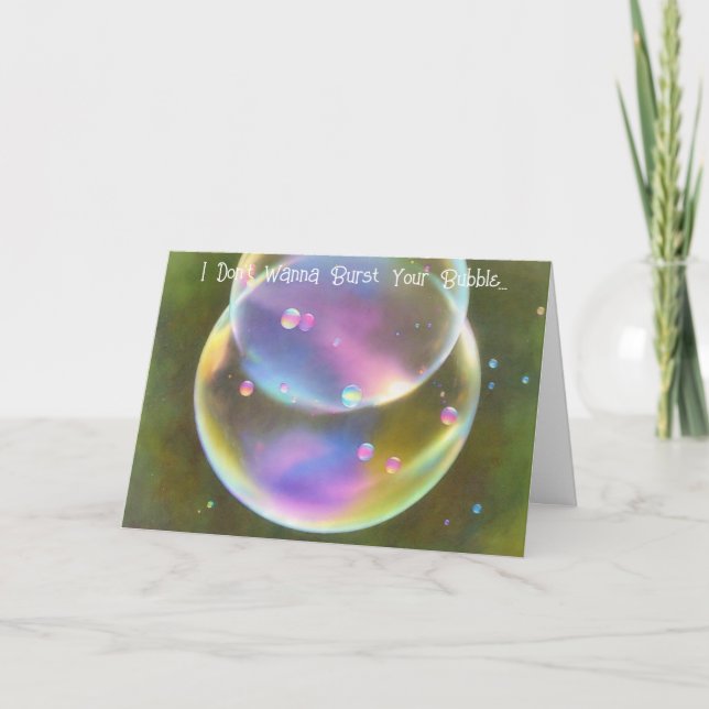 Obtenir la vieille bulle Art drôle carte d'anniver (Devant)