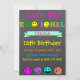 Obtenons Emojinal, invitation d'anniversaire de (Devant)