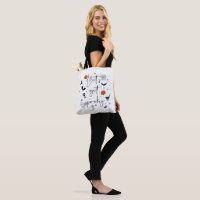 Obtenons le sac fourre-tout d'Halloween éffrayant