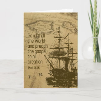 Obtention du diplôme chrétienne de carte d'église