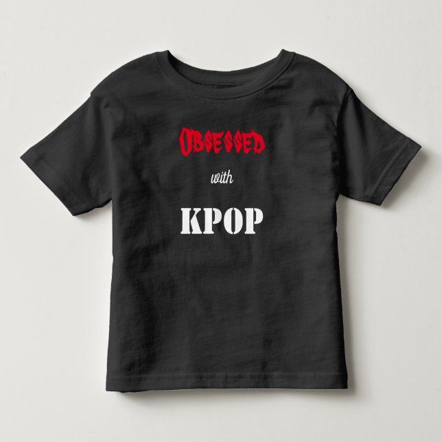Obtenu avec le T-shirt KPOP Toddler (Devant)