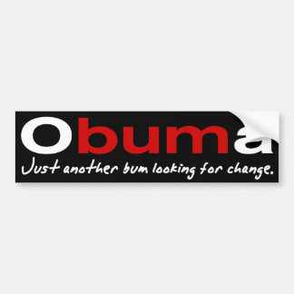 Obuma-Just ein anderer wertlosAutoaufkleber Autoaufkleber