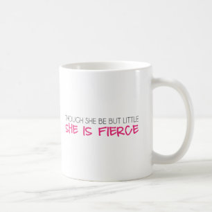 Obwohl sie aber ist, wenig ist sie heftig kaffeetasse