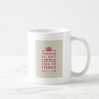Obwohl sie aber ist, wenig ist sie heftig kaffeetasse