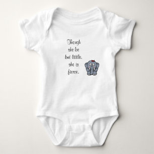 Obwohl sie aber wenig ist, ist sie heftig baby strampler