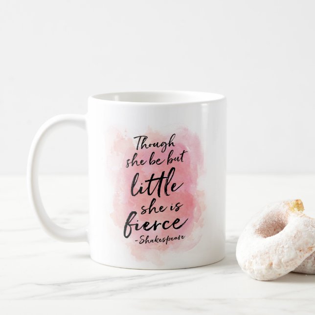 Obwohl sie aber wenig ist, ist sie heftige Tasse (Mit Donut)