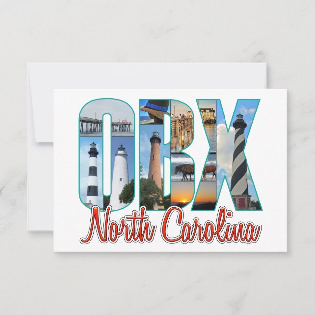 OBX-Orte Dankeskarte (Vorderseite)