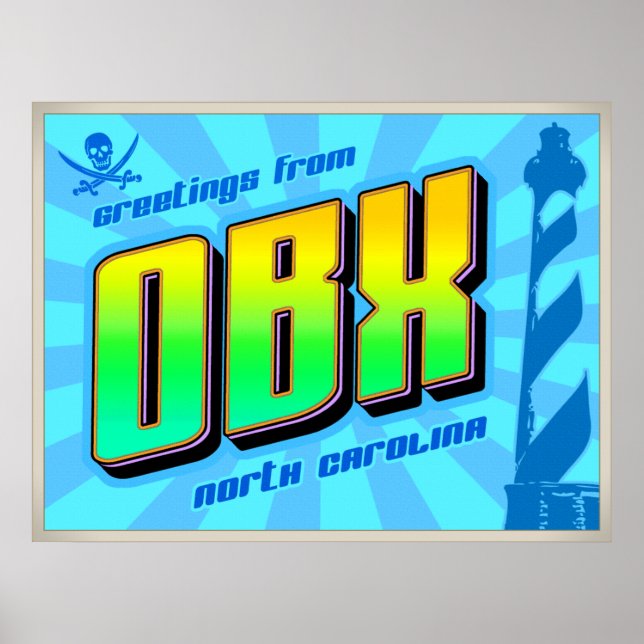 OBX-Plakat Poster (Vorne)