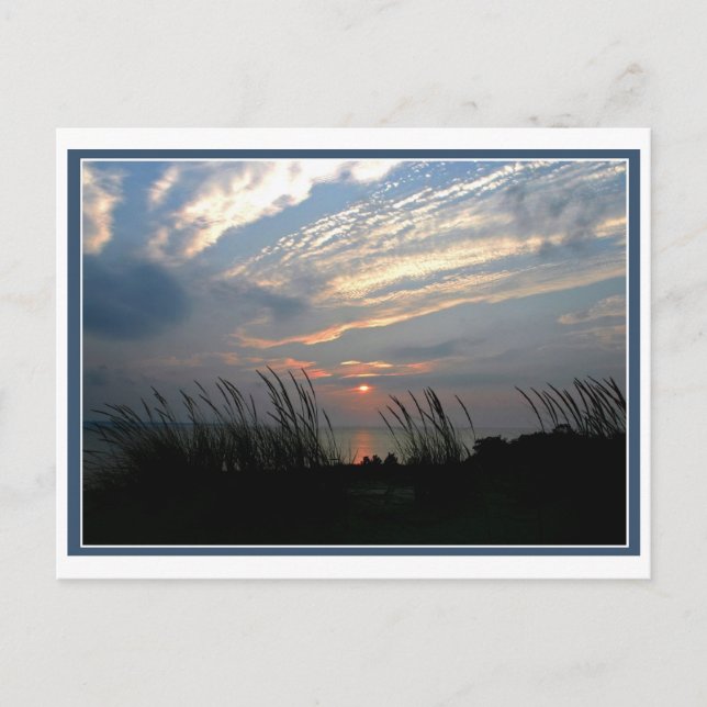 OBX Sunrise Postkarte (Vorderseite)