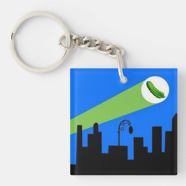OC legen Signal-Schlüsselanhänger #1 in Essig ein Schlüsselanhänger (Vorderseite)