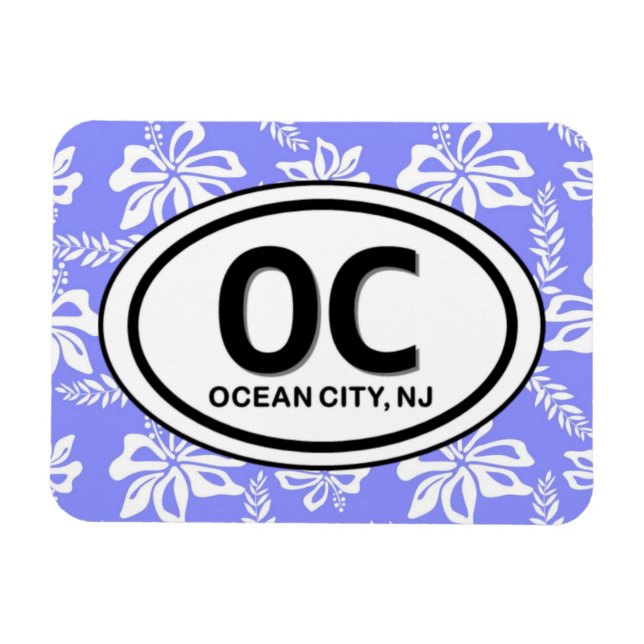 OC Ocean City Magnet NJ (Horizontal)