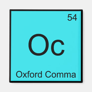 Oc - Oxford Commfords Chemistry Element Symbol Gra Magnet