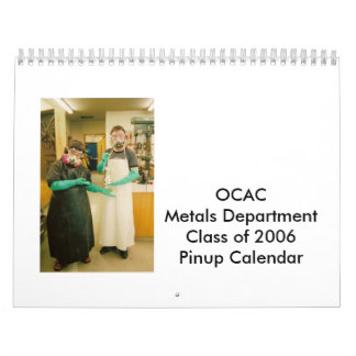 OCAC Metals la classe de département du calendrier