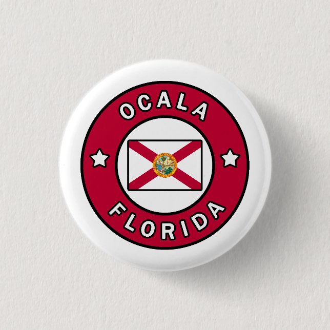 Ocala Florida Button (Vorderseite)