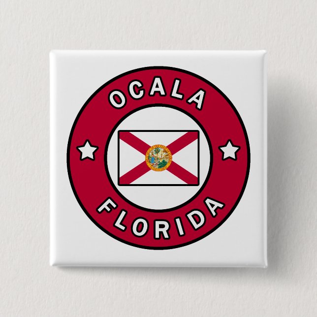 Ocala Florida Button (Vorderseite)